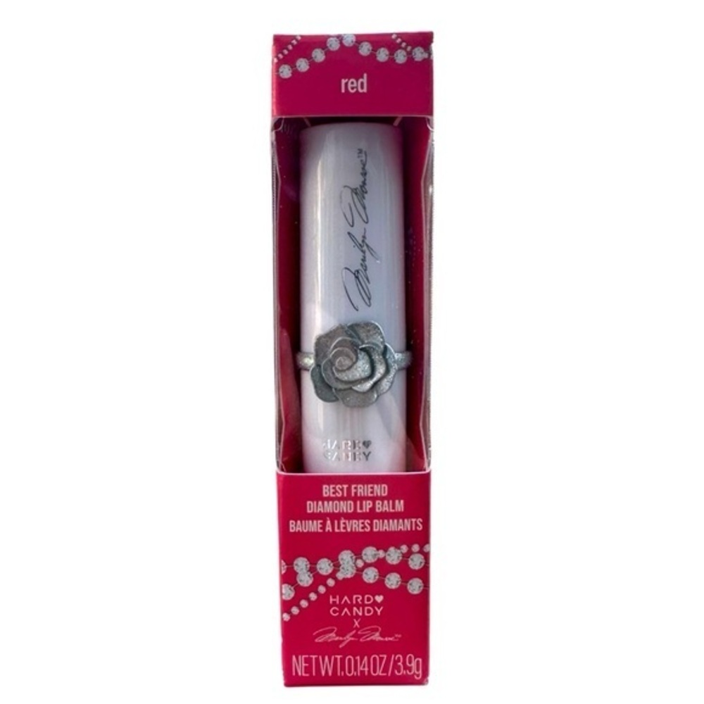 3/$25 Hard Candy x Marilyn Monroe Red Best Friend Diamond Lip Balm